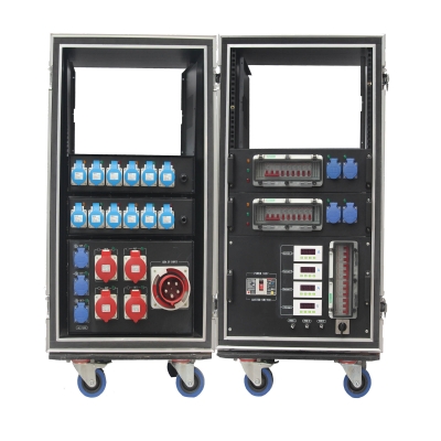 Mobile distribution box combination